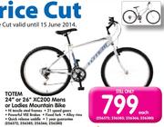 Totem 24" or 26" XC200 Mens or Ladies Mountain Bike Each