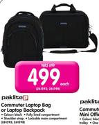 Paklite Computer Laptop Bag or Laptop Backpack Each