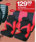 Q Premium Memphis Sitplekoortreksels-6 Stuk Per Stel