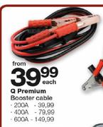 Q Premium Booster Cable-200A