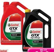 Castrol 5Ltr GTX Diesel Oil 15W-40-Each