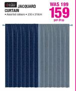 Always Home Jacquard Curtain-Per Drop