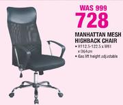 Manhattan Mesh Highback Chair