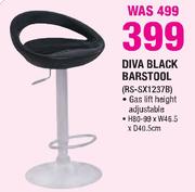 Diva Black Barstool(RS-SX1237B)