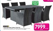 Terrace Leisure 7 piece Manhattan Outdoor Dining  Set-Per Set