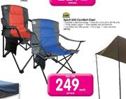 Camp Master Sport 300 Comfort Chair-Each