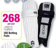 GM 202 Batting Pads-Per Pair