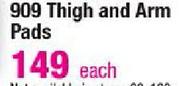 Kookaburra 909 Thigh And Arm Pads-Each