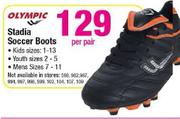 Olympic Stadium Soccer Boots-Per Pair
