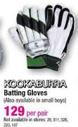 Kookaburra Batting Gloves-Per Pair