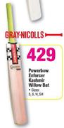 Gray-Nicolls Powerbow Enforcer Kashmir Willow Bat
