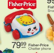 Fisher-Price Chatter Phone-Each