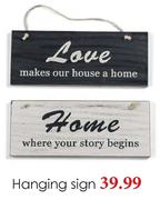Hanging Sign