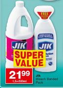 JIK Bleach Banded Pack-1.5ltr+500ml