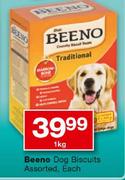 Beeno Dog Biscuits Assorted-1kg Each