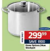 Home Options 24cm Stockpot