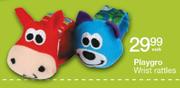 Playgro Wrist Rattles-Each