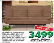 H&H Collection Courtney Sleeper Couch 