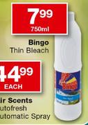 Bingo Thin Bleach-750ml