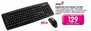 Genius Keyboard And Mouse Combo-Each