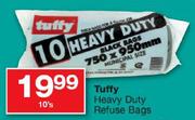 Tuffy Heavy Duty Refuse Bags-10's Each