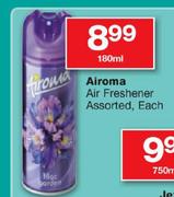 Airoma Air Freshener-180ml Each