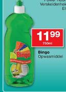 Bingo Opwasmiddel-750ml Each