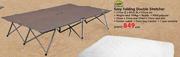 Camp Master Easy Folding Double Stretcher-Each