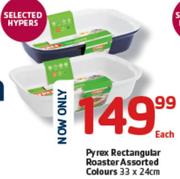 Pyrex Rectangular Roaster(33x24Cm)-Each