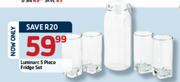 Luminarc 5 Piece Fridge Set