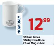 William James Winley Fine Bone China Mug-266Ml