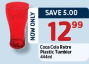 Coca Cola Retro Plastic Tumbler-444Ml