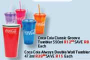 Coca Cola Classic Groove Tumbler-590Ml Each