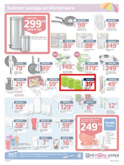 Pick N Pay Hyper : Summer Savings From SA's Favourite Supermarket*(23 Sep - 6 Oct 2013), page 11