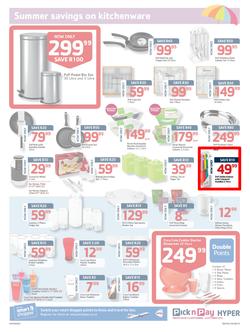 Pick N Pay Hyper : Summer Savings From SA's Favourite Supermarket*(23 Sep - 6 Oct 2013), page 11