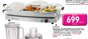 Russell Hobbs Stainless Steel Buffet Server/Hot Tray-RHBS-650 Each