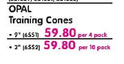  Opal Training Cones-Per 4 Pack