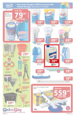 Pick N Pay Western Cape : Summer Savings From SA's Favourite Supermarket*(23 Sep - 6 Oct 2013), page 11