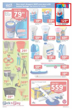 Pick N Pay Western Cape : Summer Savings From SA's Favourite Supermarket*(23 Sep - 6 Oct 2013), page 11