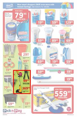 Pick N Pay Western Cape : Summer Savings From SA's Favourite Supermarket*(23 Sep - 6 Oct 2013), page 11