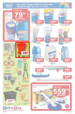 Pick N Pay Western Cape : Summer Savings From SA's Favourite Supermarket*(23 Sep - 6 Oct 2013), page 11