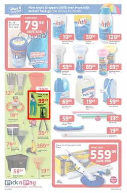 Pick N Pay Western Cape : Summer Savings From SA's Favourite Supermarket*(23 Sep - 6 Oct 2013), page 11