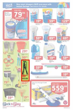 Pick N Pay Western Cape : Summer Savings From SA's Favourite Supermarket*(23 Sep - 6 Oct 2013), page 11
