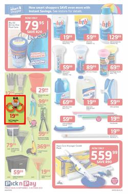 Pick N Pay Western Cape : Summer Savings From SA's Favourite Supermarket*(23 Sep - 6 Oct 2013), page 11