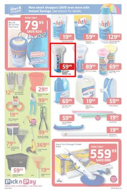 Pick N Pay Western Cape : Summer Savings From SA's Favourite Supermarket*(23 Sep - 6 Oct 2013), page 11