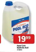 Aqua Cure Hydrolic Acid- 3 Litre Each