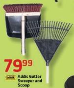 Addis Gutter Sweeper And Scoop- Each
