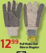 PnP Polka Dot Gloves Regular- Each