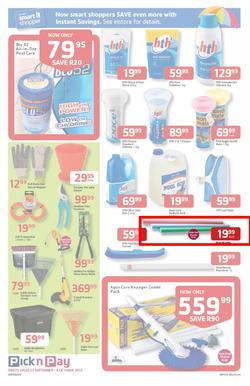 Pick N Pay Eastern Cape : Summer Savings From SA's Favourite Supermarket*(23 Sep - 6 Oct 2013), page 11