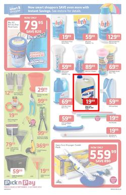 Pick N Pay Eastern Cape : Summer Savings From SA's Favourite Supermarket*(23 Sep - 6 Oct 2013), page 11